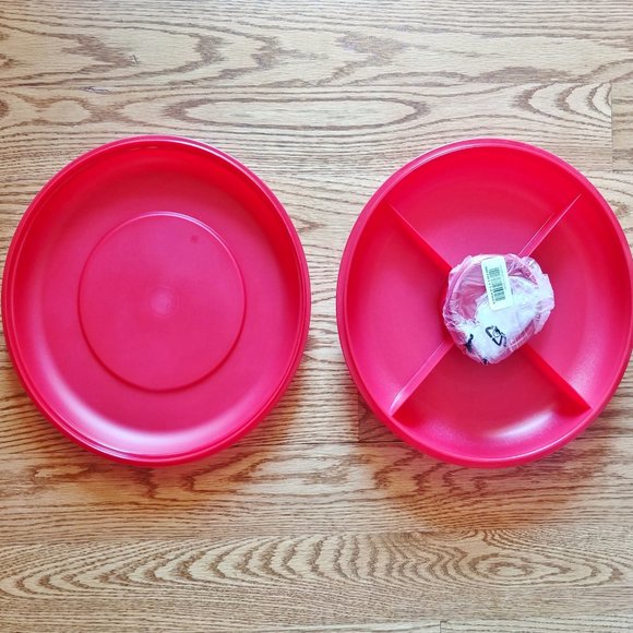 Tupperware Veggie / Snack Server - Picture 2 of 4